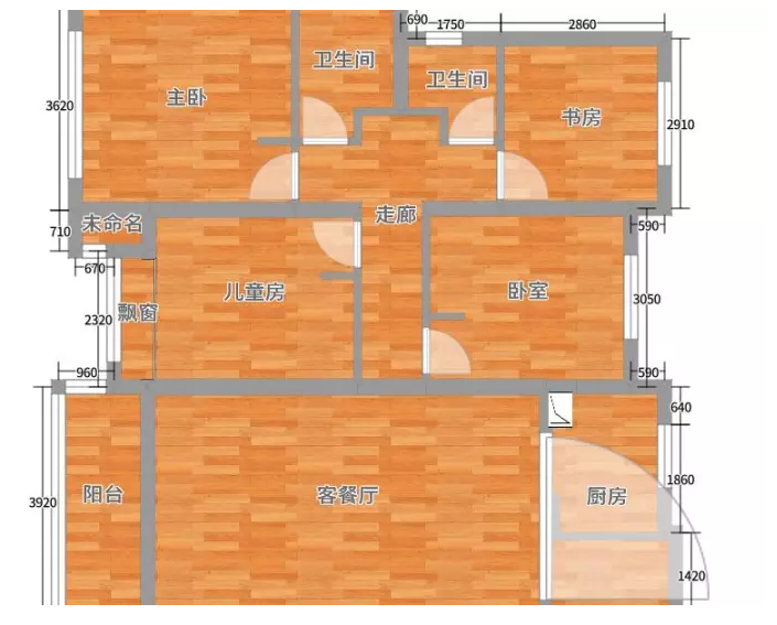 113平米的四居室要怎么装修才出其不意，选择现代风格准没错！
