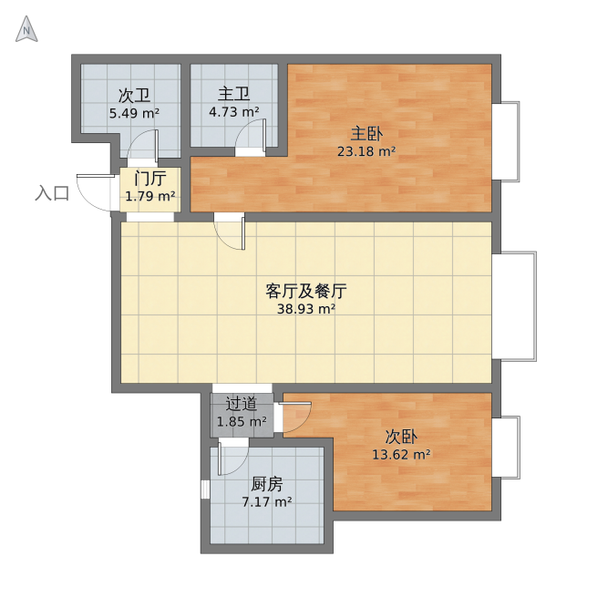 97平米的三居室，采用现代风格装修的效果如何呢？