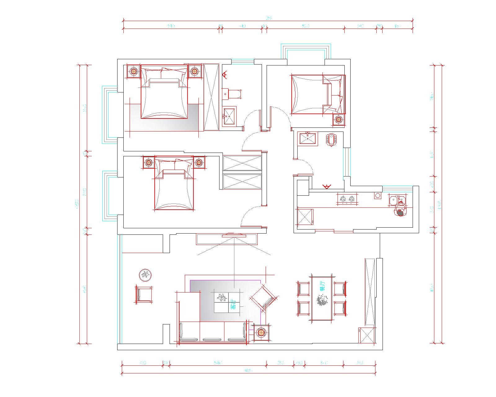 129平米的三居室，采用现代风格装修的效果如何呢？