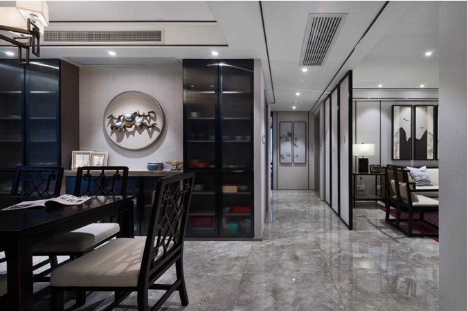 90后小夫妻花30万元装修的新中式风格，139平米三居室太赞了！