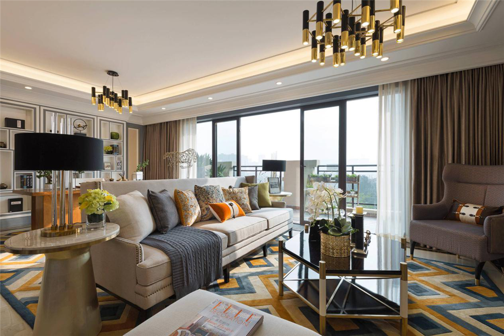99平米的三居室装修只花了15万，现代风格让人眼前一亮！