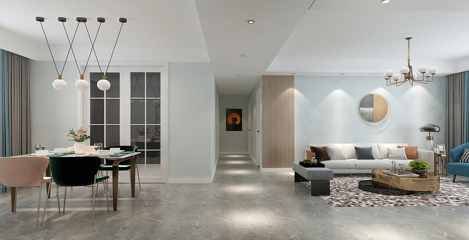 148平米的四居室，采用现代风格装修的效果如何呢？