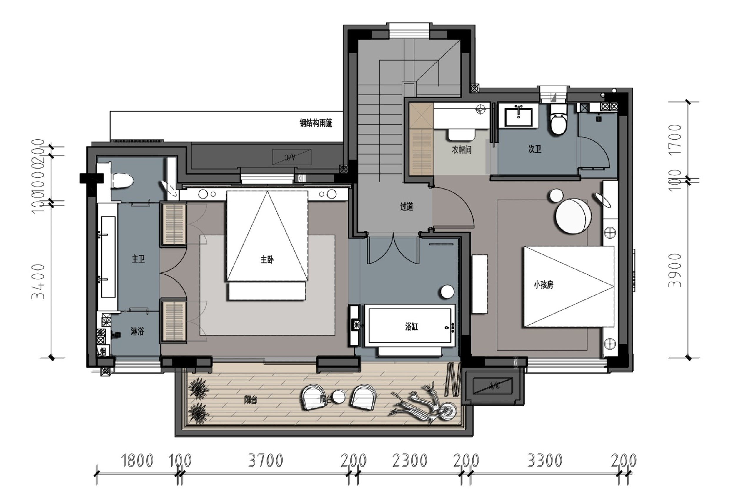 160平米的三居室，运用现代的装修风格效果是怎样的？