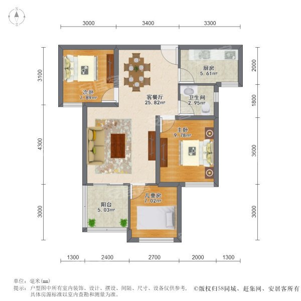 107平米的房子包括哪些功能间？装修成东南亚风格三居室好不好？