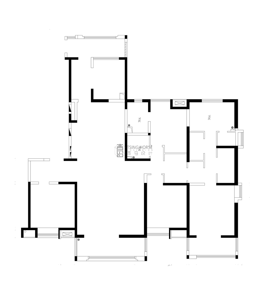 260平米的房子能装修成什么效果？古典风格四居室装修案例！
