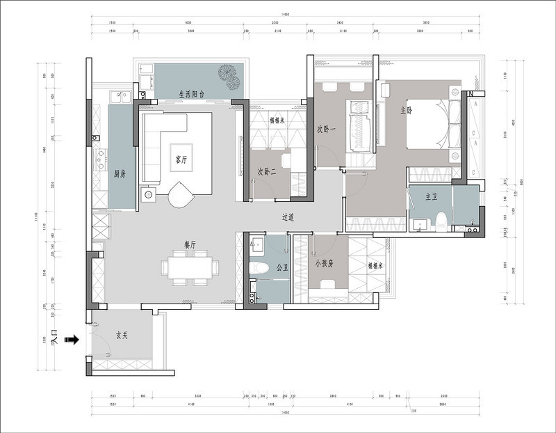 121平米，，现代风格的房子如何装修？