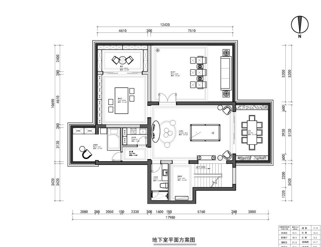 500平米的房子能装修成什么效果？中式风格别墅装修案例！