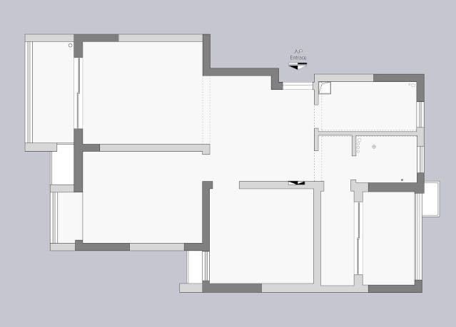 邻居家89平米的三居室，仅仅用了8万元，就完成了装修，如此划算！