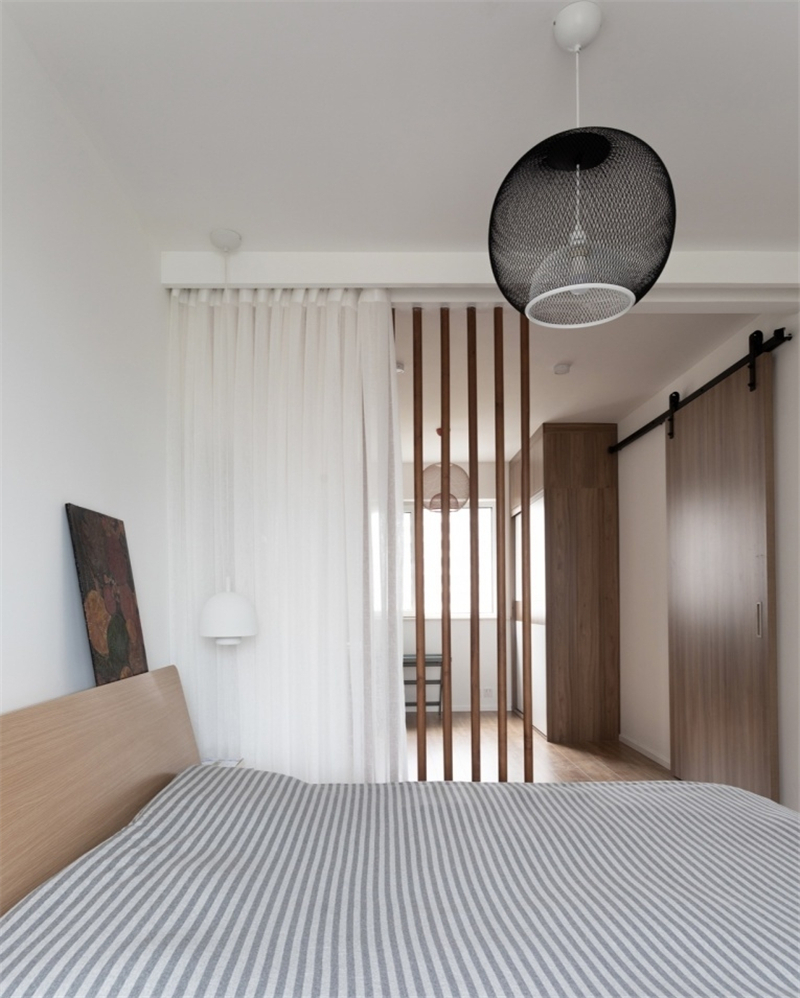 91平米的三居室装修案例欣赏，将日式风融入到现代生活当中。