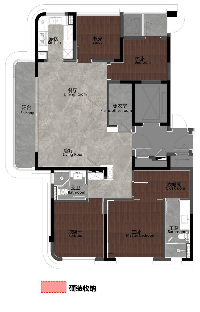 138平米的房子包括哪些功能间？装修成现代风格四居室好不好？