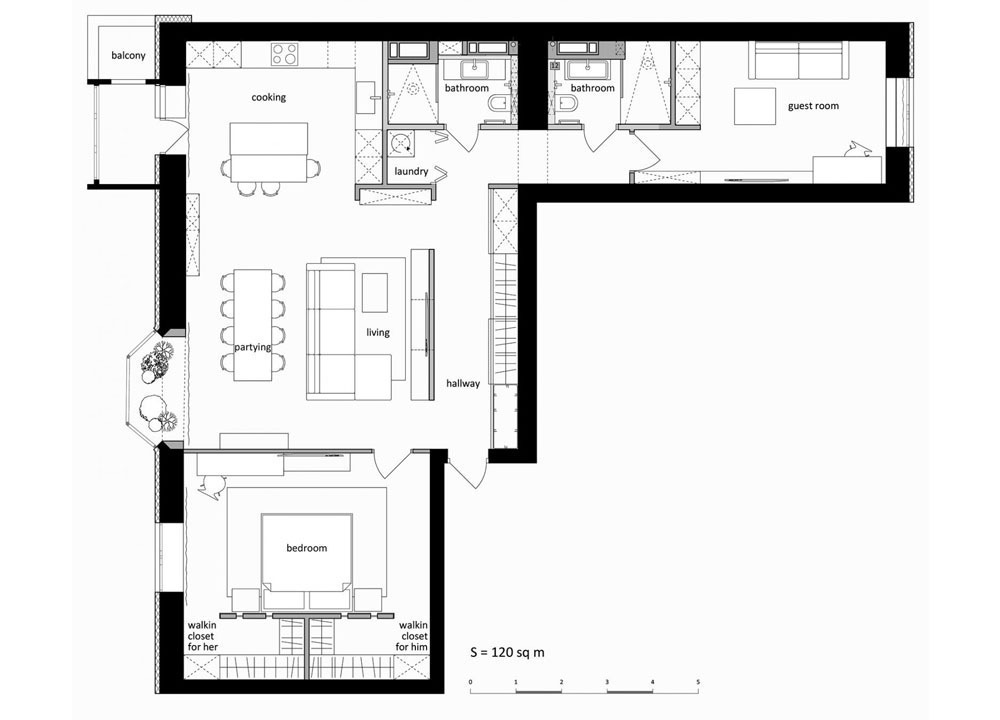 邻居家115平米的三居室，仅仅用了14万元，就完成了装修，如此划算！