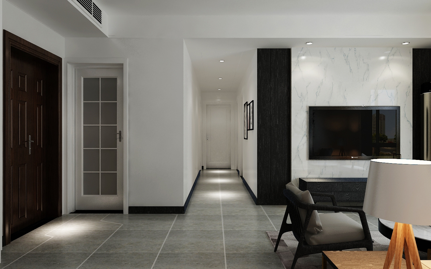 这套130平米的四居室，最后还是选定现代风格，效果竟远超预期。