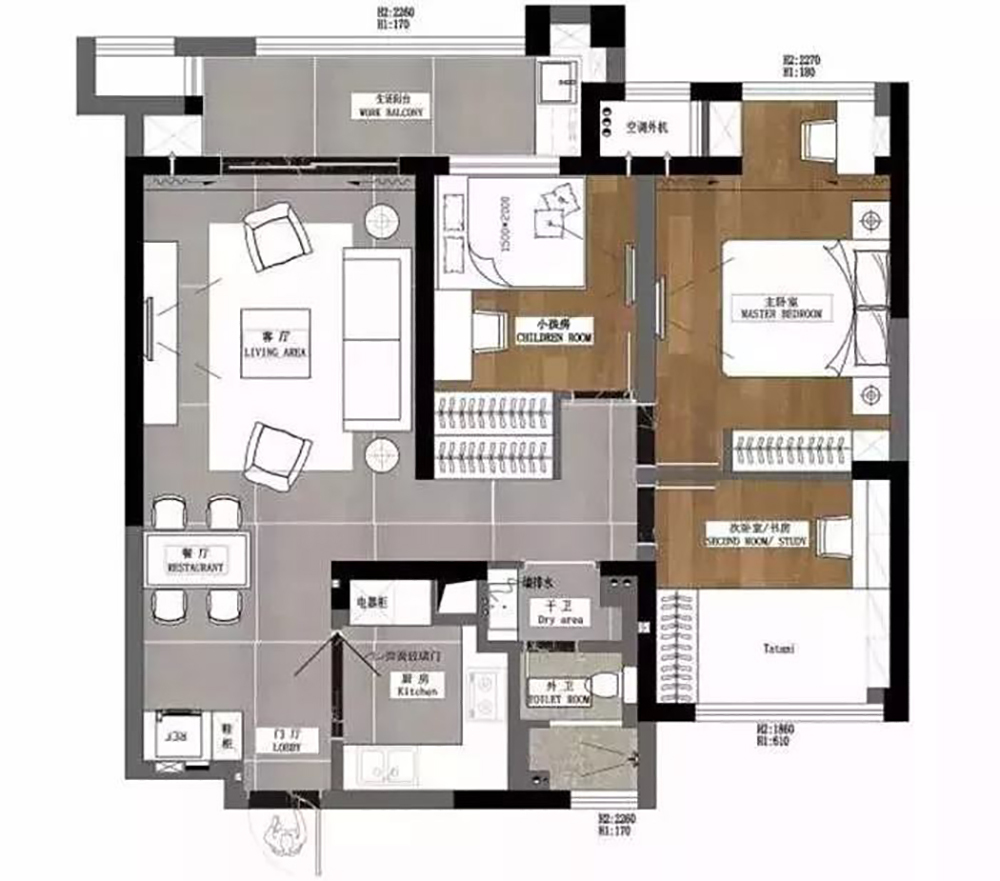 100平米三居室新房，找熟人装修才花费13万，大家觉得值吗？