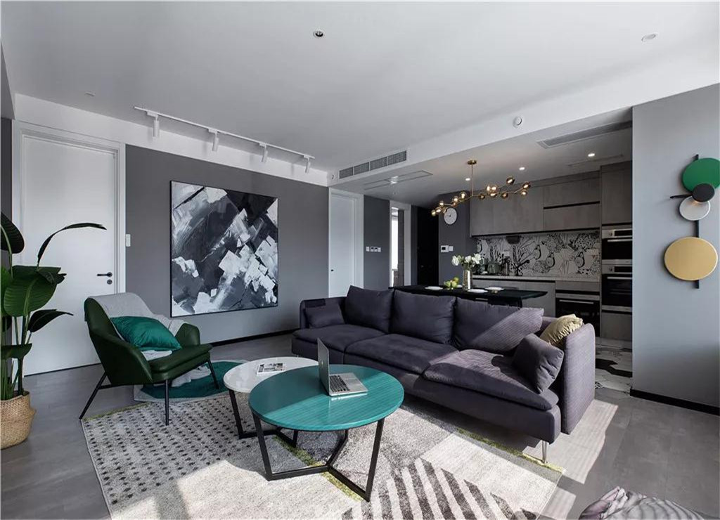 朋友买的131平米三居室，一共才花13万，这现代风格太美了！