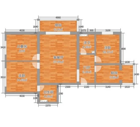 118平米的房子能装修成什么效果？中式风格三居室装修案例！