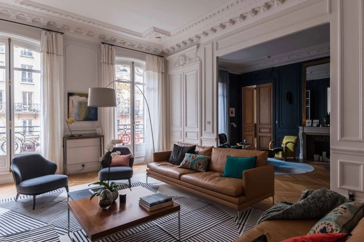 巴黎高级优雅住宅，诠释经典法式美学