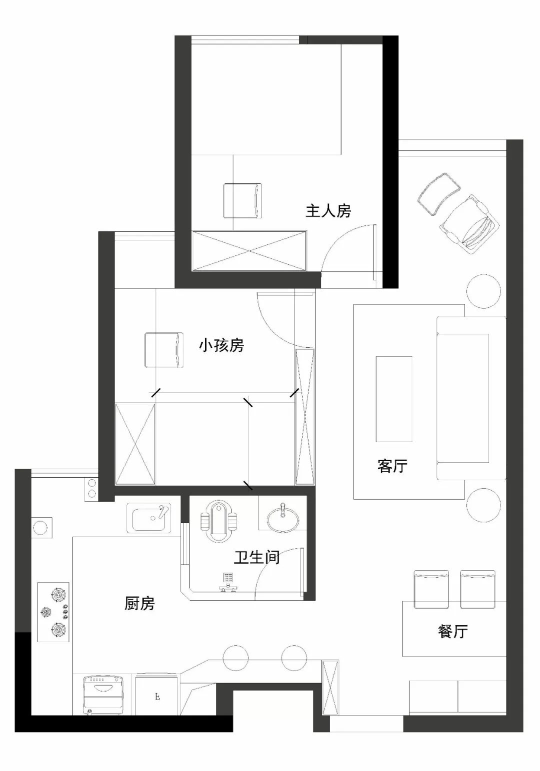 65平米二居室新房，找熟人装修才花费9万，大家觉得值吗？