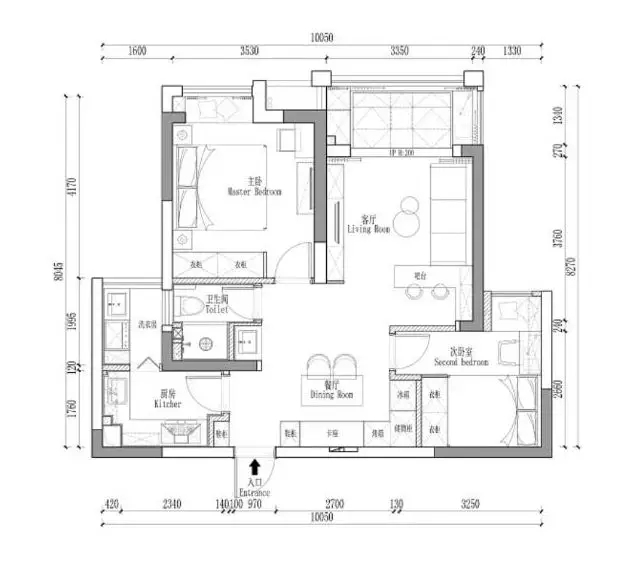 86平米的二居室，采用简约风格装修的效果如何呢？