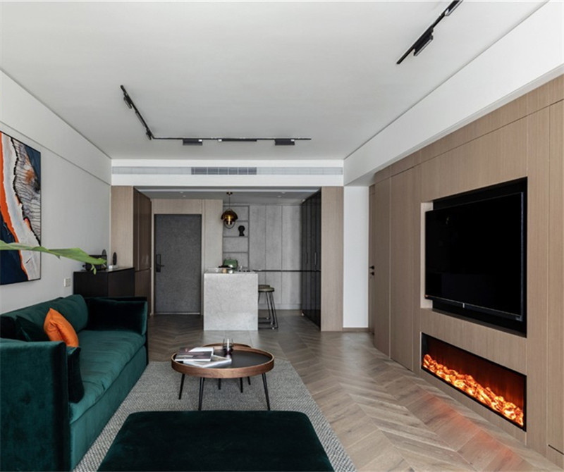 140平米三居室设计说明，14万元装修的现代风格有什么效果？