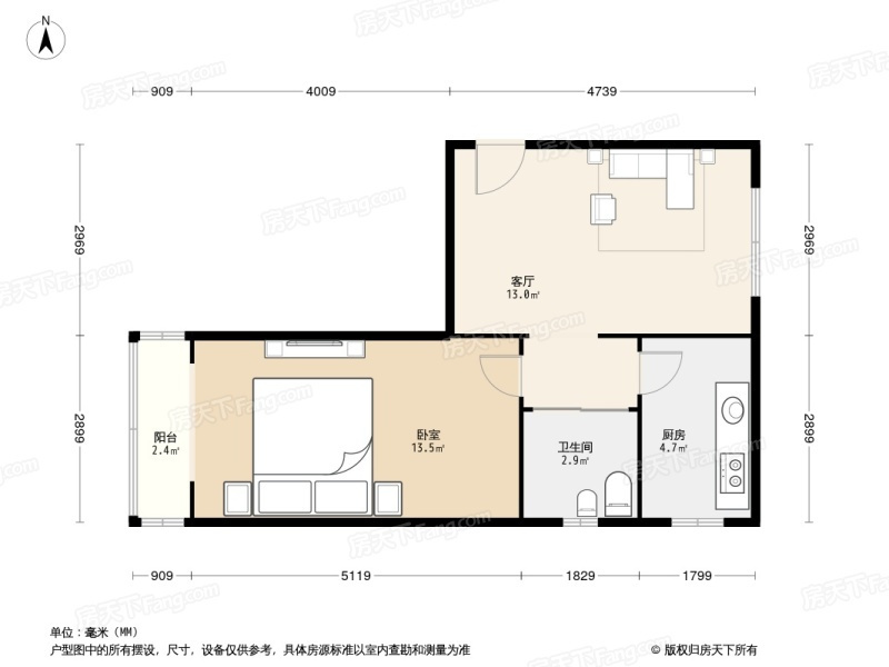 149平米二居室装修案例，装修价格只花16万元！