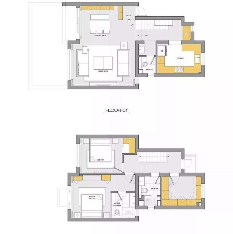 现代风格三居室装修案例，113平米的房子装修多少钱？