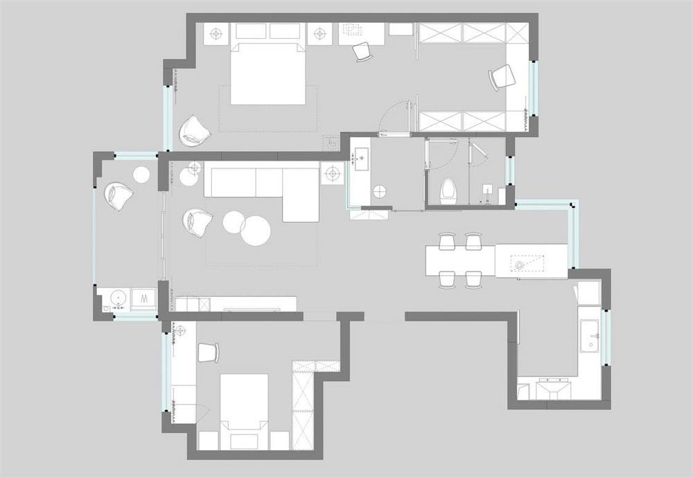 三居室的房子一般多少平米？宜家风格装修好不好？