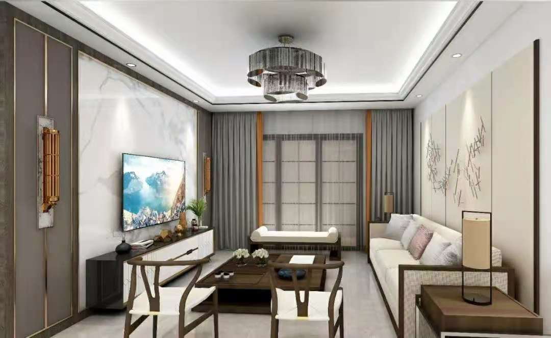 128平米的三居室装修只花了9万，中式风格让人眼前一亮！