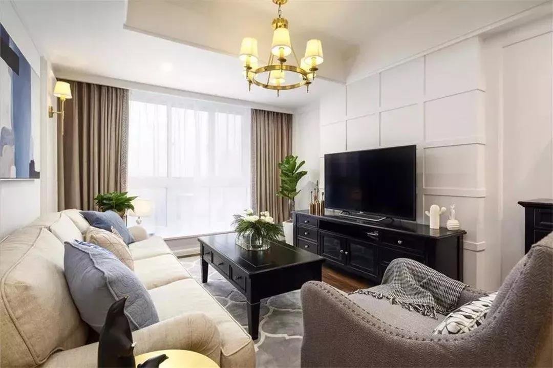 80平二居室公寓，经典美式，舒适优雅~