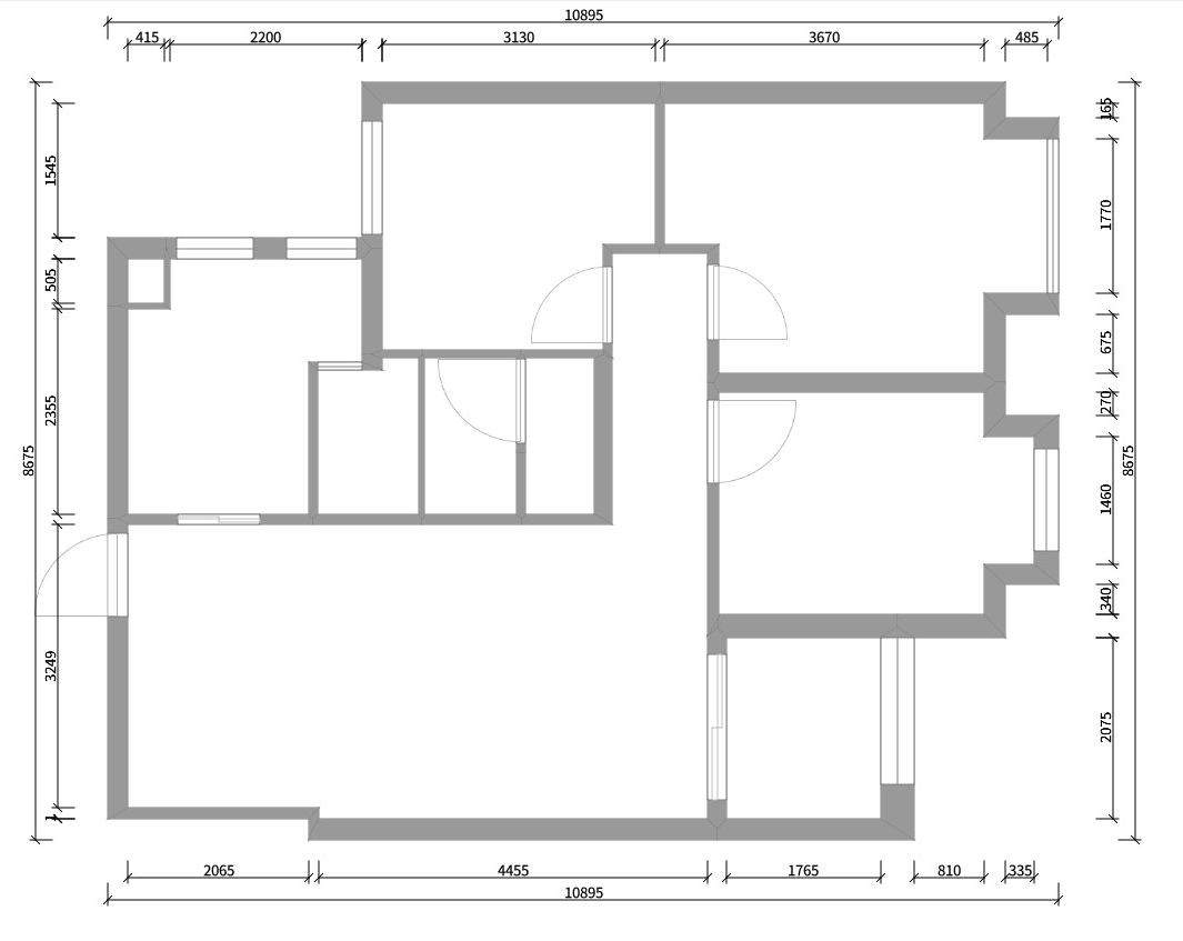 88平米的房子能装修成什么效果？北欧风格二居室装修案例！