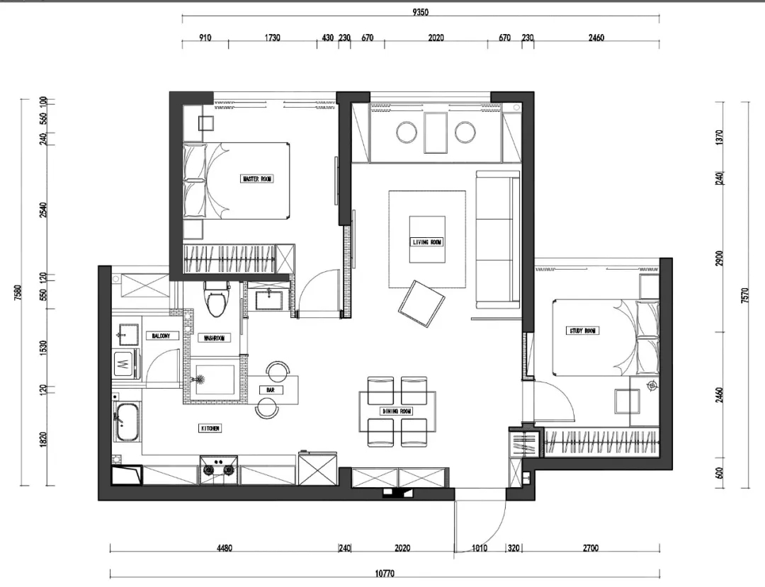 二居室的房子一般多少平米？现代风格装修好不好？