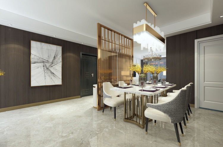 160平米四居室设计说明，16万元装修的现代风格有什么效果？