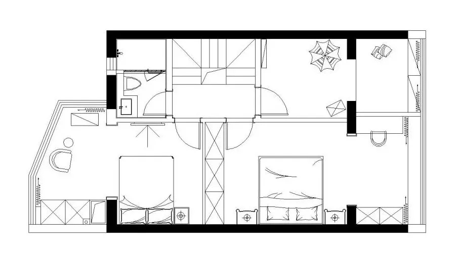 126平米的三居室，运用新中式的装修风格效果是怎样的？