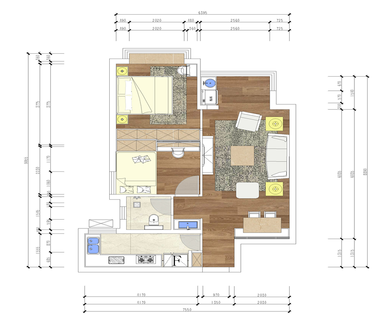 79平米的房子包括哪些功能间？装修成日式风格二居室好不好？