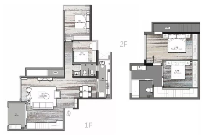 现代风格五居室装修案例，173平米的房子装修多少钱？