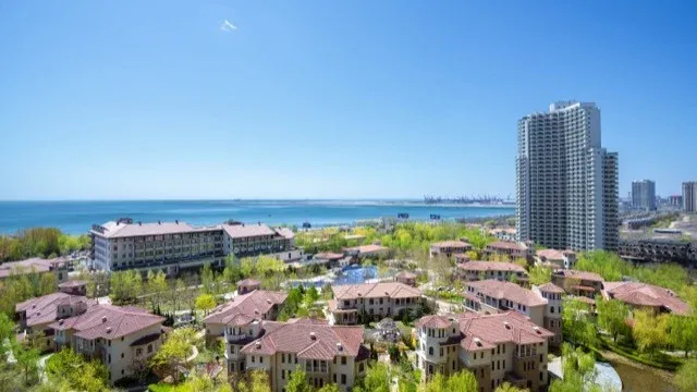 东戴河一线海景房~山海同湾,直播看房,买房-房天下楼盘直播