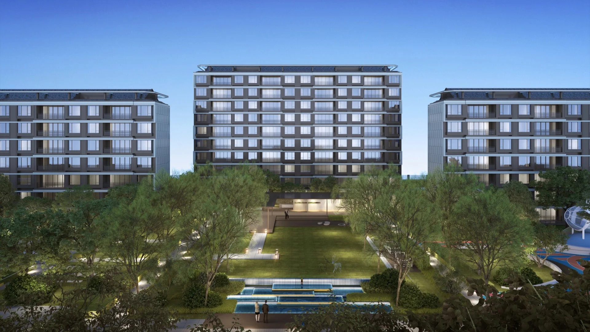 公园都会大美示范区崭新亮相