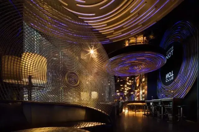 超有未来感的太空主题星舰酒吧广州夜店新地标