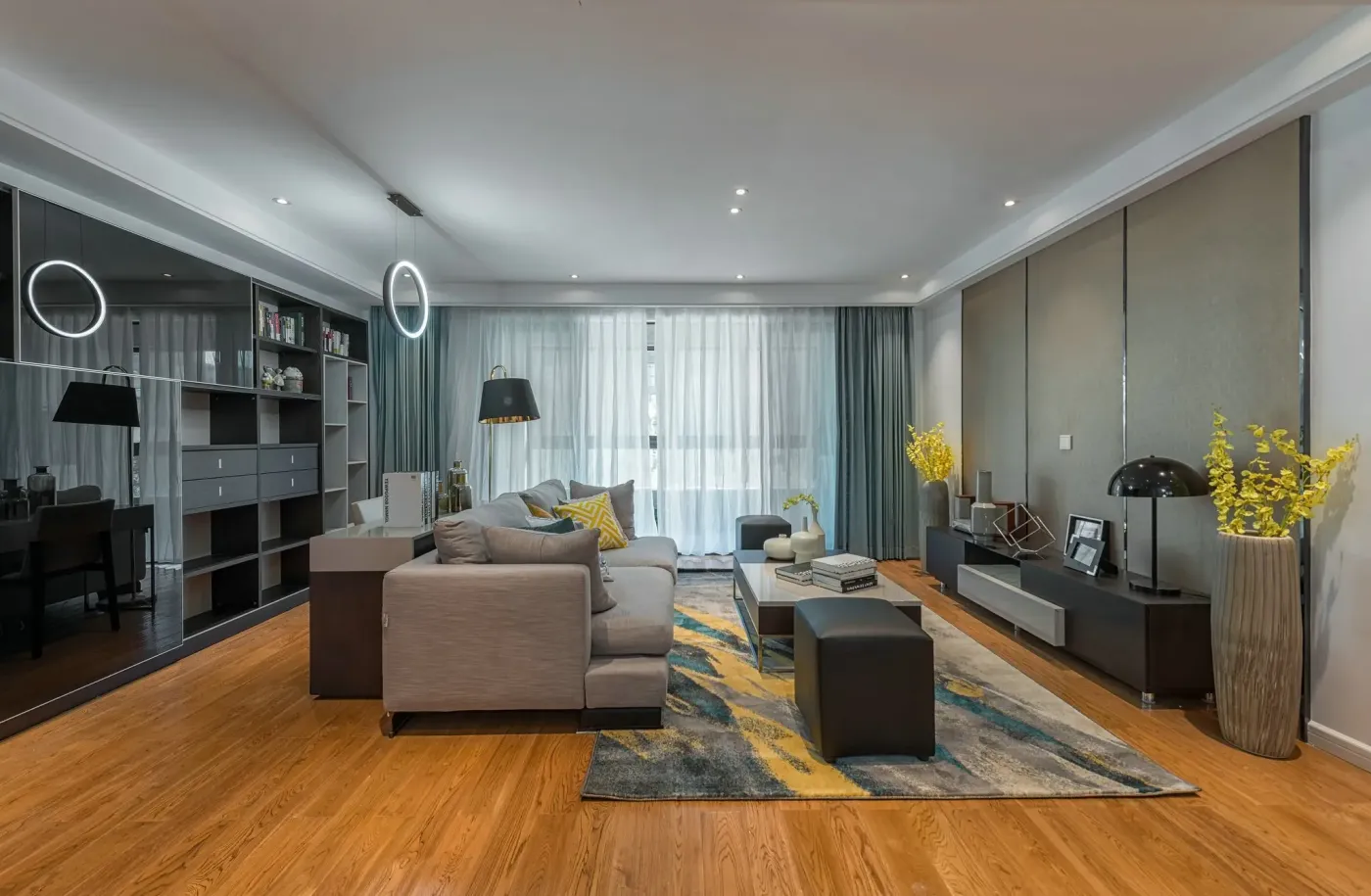 400㎡新中式别墅新房装修成品,收房那一刻太激动了!