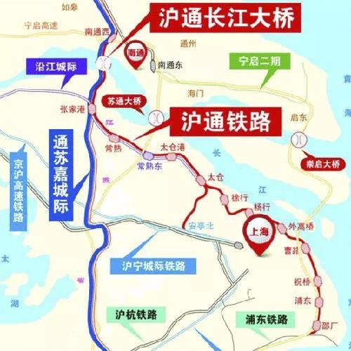 沪通大桥预计明年六月通车 跨千米公铁两用大桥