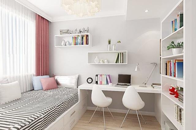 小户型巧妙设计,卧室 书房融为一体,空间节省3倍,越看越喜爱