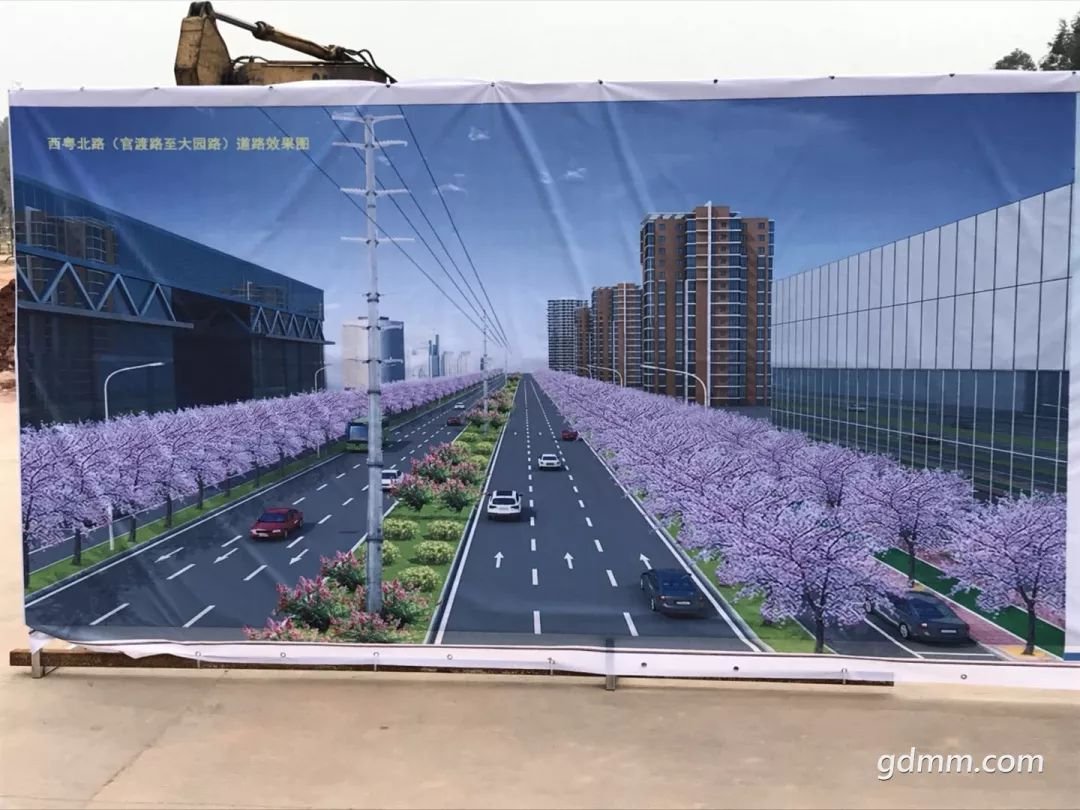市中心城区西粤北路工程预计本月20日完成