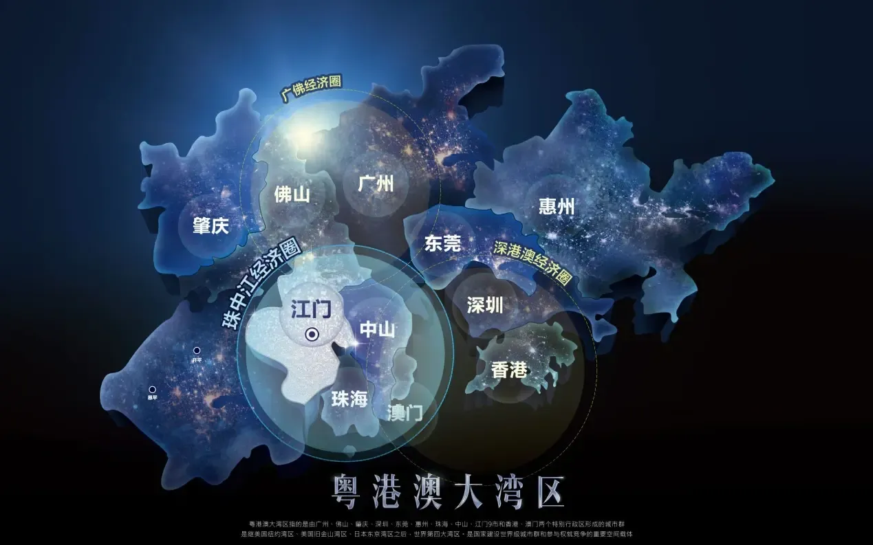 人才岛,大广海湾经济区这一系列重大战略,则让江门未来更添想象.
