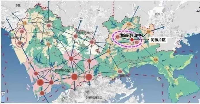 深圳又一區域迎來蛻變東部高鐵新城劃分四大片區