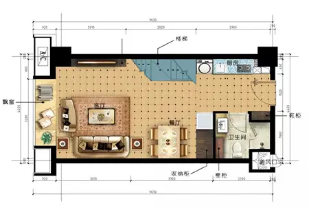 邀君品鑑 精裝小戶型 【濱湖灣】 建面約50㎡精裝複式,平層小戶型 現