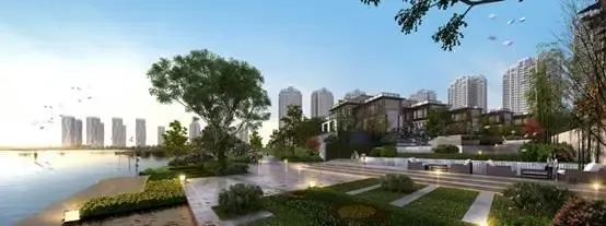 檀悦为绿岛湖壹号全新组团,汇聚绿岛湖与东平河至稀缺景观于一身,呈现