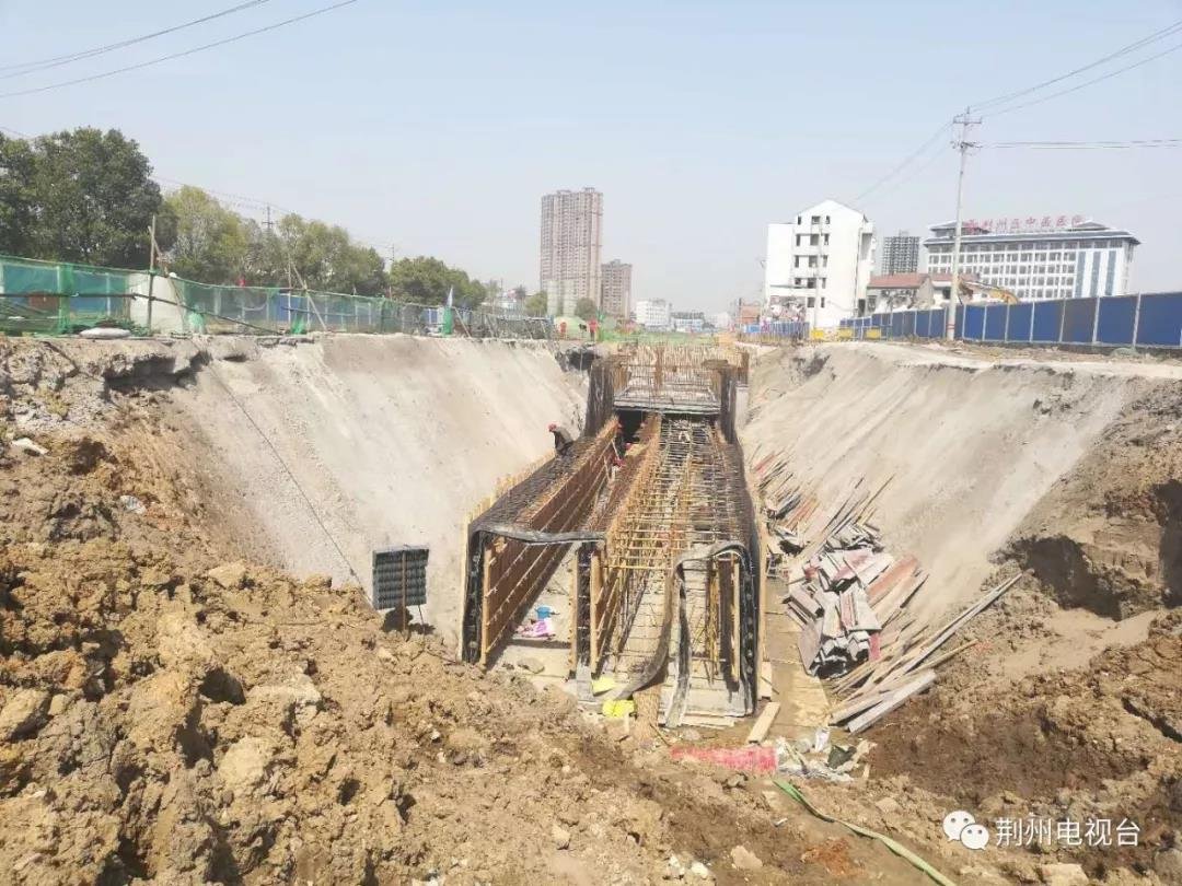荆州复兴大道地下综合管廊项目