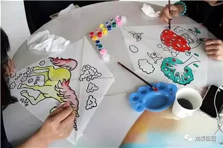 【龙泰玺园】来约“绘”吧！玺园风筝彩绘DIY与您放飞童年的梦！