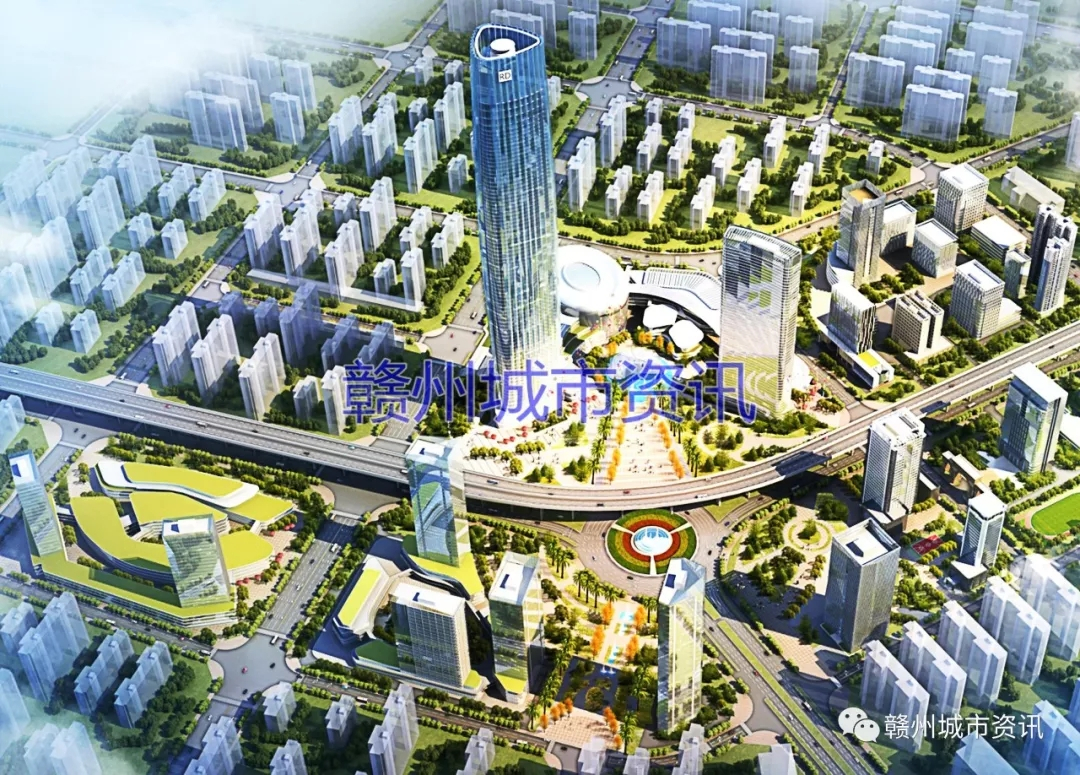 赣州中心城区高度120米以上建筑共34座2栋300米4栋200米