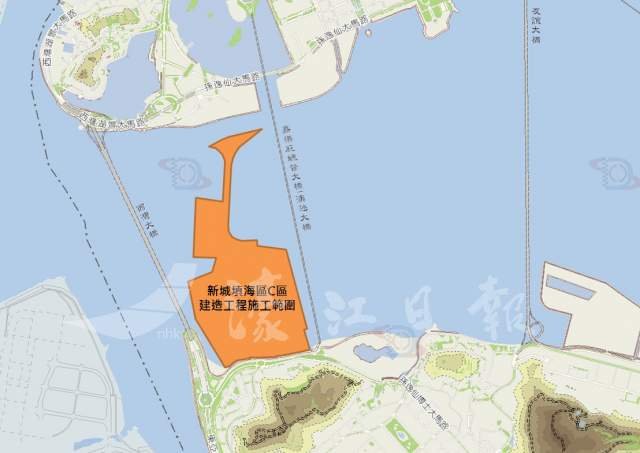 新城填海C區工程展開 海事局加強監管施工船