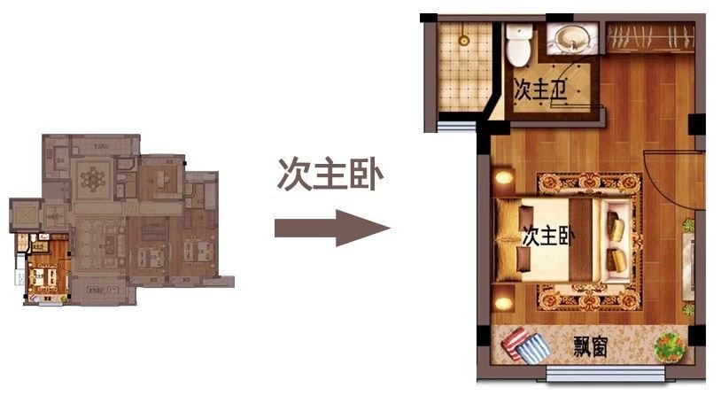 耀江·西湖湾|电梯入户、四室朝南、双主卧套间！这才是大户人家的进阶之选 150㎡户型鉴赏